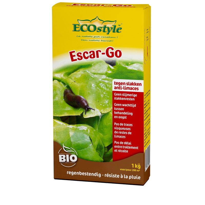 Granulés anti-limaces Escar-Go 1 kg - ECOstyle 
