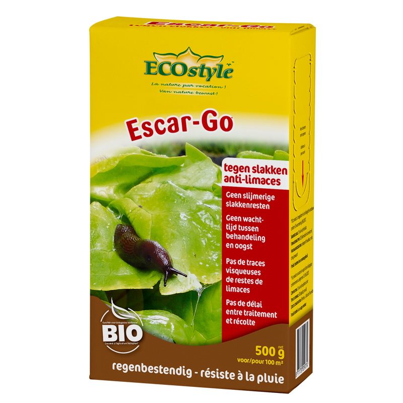 Granulés anti-limaces Escar-Go 500 gr - ECOstyle 