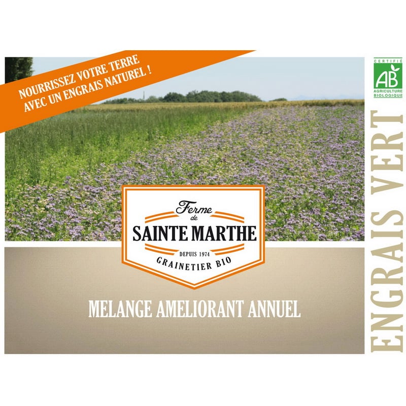 Semences bio - 402200-2-melange ameliorant - Ferme de Sainte Marthe