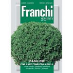 Semences – DBO13-1 – Basilic fin vert – Basilico fine nano compatto a palla – Franchi