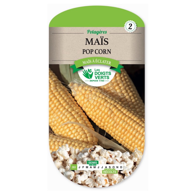 Semences - 283-MAIS POP CORN-page1 - Les Doigts Verts
