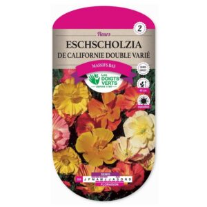 Graines - Eschscholzia De Californie Double Varié - 1 gr - Les Doigts Verts
