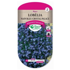 Semences - 625-LOBELIA NAIN BLEU CRYSTAL PALACE-page1 - Les Doigts Verts