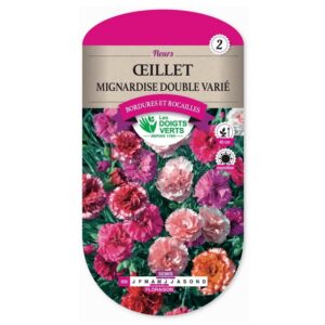 Semences - 656-OEILLET MIGNARDISE DOUBLE VARIE-page1 - Les Doigts Verts