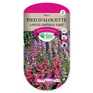Semences - 683-PIED D’ALOUETTE ANNUEL IMPERIAL VARIE-page1 - Les Doigts Verts