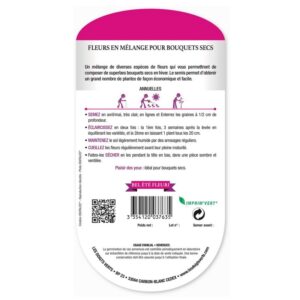 Semences - 763-FLEURS EN MELANGE POUR BOUQUETS SECS-page2 - Les Doigts Verts