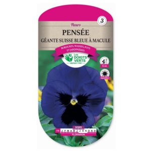Semences - 778-PENSEE GEANTE SUISSE BLEUE A MACULE-page1 - Les Doigts Verts