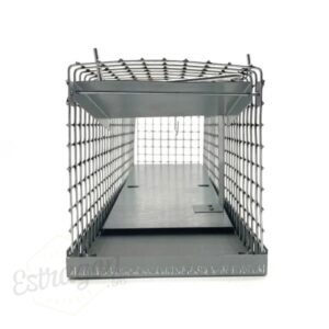 Cage à rats zinguée 1 porte 37x13x12 cm 2
