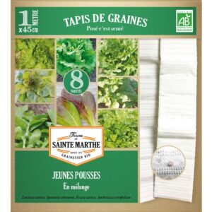 Semences bio - 952736--TAPIS--JEUNES-POUSSES-en-mélange--RECTO - Ferme de Sainte Marthe