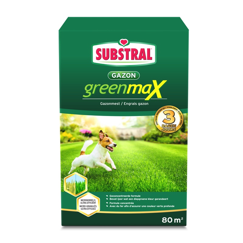 Engrais gazon – GreenMax – 2,8 kg – 80 m² – Substral
