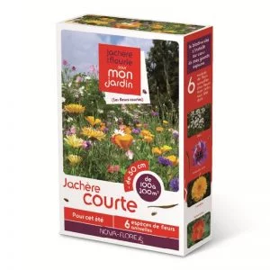 Semences - Jachère Fleurie - Jachère Courte 100 à 300 m² - Nova-Flore