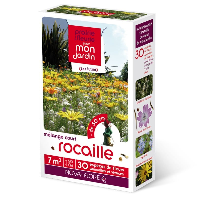 Semences - melange-de-graines-courte-rocaille 7m2 - Nova-Flore