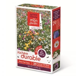 Semences - Jachère Fleurie - Jachère Durable 50 à 100 m² - Nova-Flore