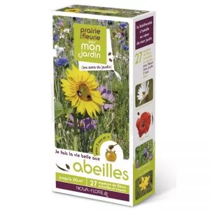 produit Semences - Prairie Fleurie - Amis du Jardin - Abeilles 30 m² - Nova-Flore