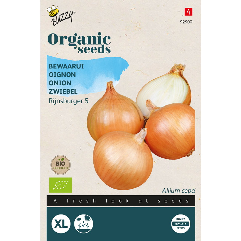 Semences bio - 92900 OIGNON RIJNSBURGER 5 - BUZZY Organic