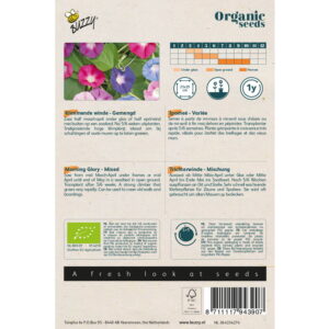 Semences bio - 94390_1 IPOMEE MELANGE - BUZZY Organic