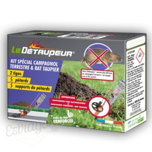 Kit Campagnol Terrestre - Rat Taupier - Le détaupeur - Eradic
