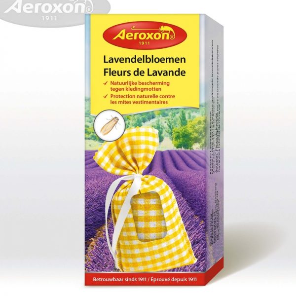 Répulsif - Fleurs de Lavande contre les mites des Vêtements - Aeroxon 