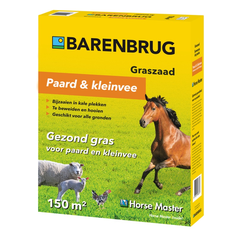 Semences – Prairie pour chevaux et moutons – Horse Master 1,5 kg – Barenbrug