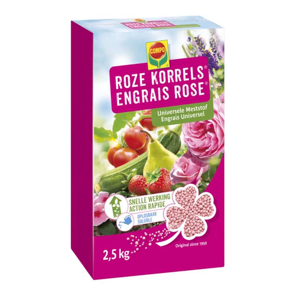 Engrais Universel – Engrais Rose 2,5 kg – Compo