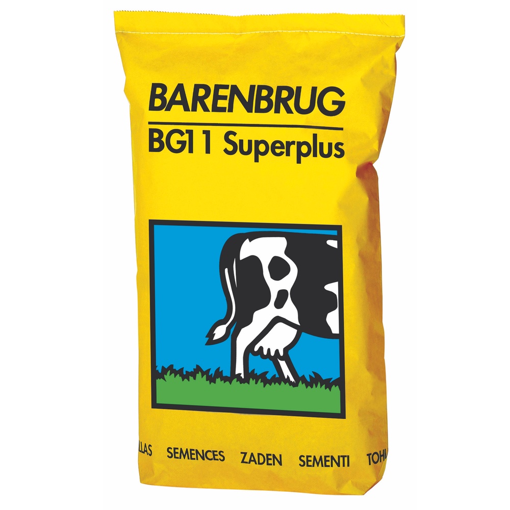 Semences – Prairie pour sols difficiles – BG11 Superplus 15 kg – 3000 m² – Barenbrug