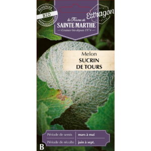 Graines - Melon Sucrin De Tours bio - 15 graines - Ferme de Sainte Marthe