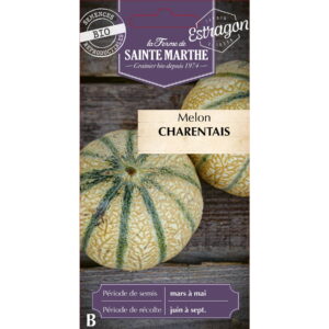 Graines - Melon Charentais bio - 15 graines - Ferme de Sainte Marthe