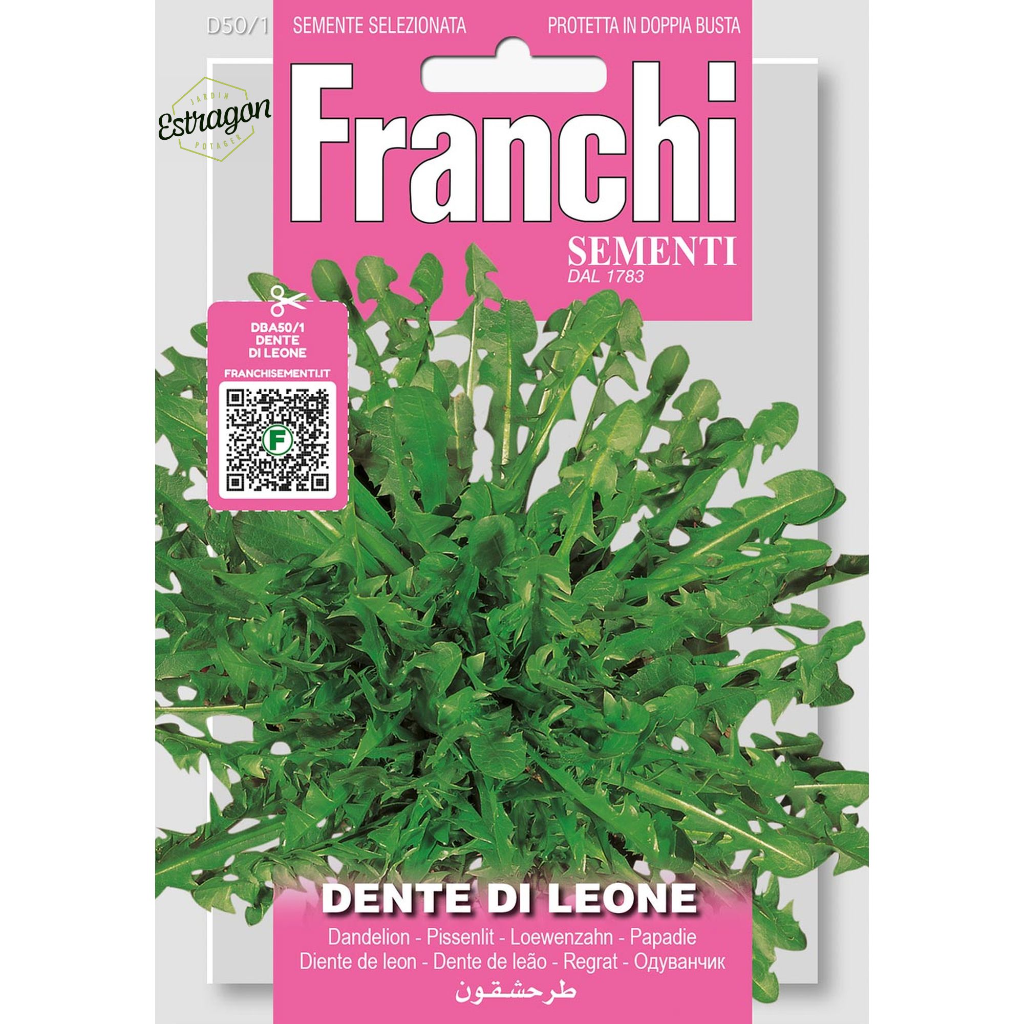 8012450715702 - DBA50-1 - Graines - Pissenlit - Dente di Leone - 1 gr - Franchi