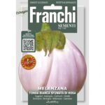 8012450737773 - DBOS90-43 - Graines - Aubergine - Melanzana Tonda Bianca Sfumata Di Rosa - 3 gr - Franchi