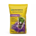 engrais gazon turfcharge+ 15 kg 400 m² barenbrug
