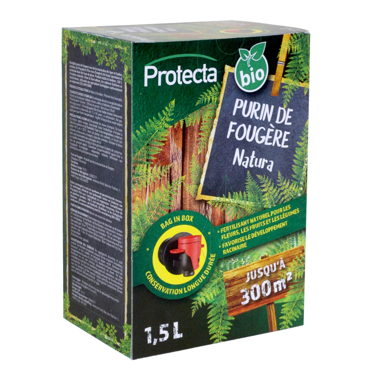 Boîte Protecta bio Purin de Fougère 1,5 L