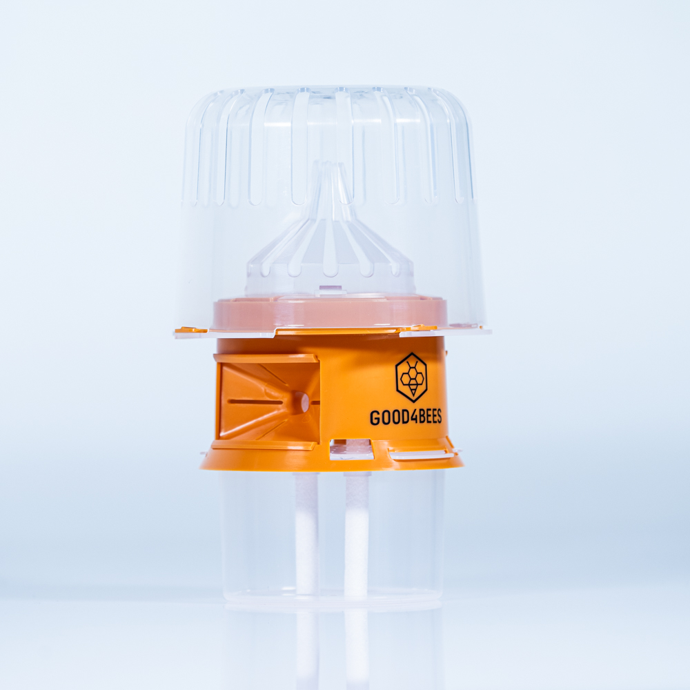 Piège à abeilles GOOD4BEES en plastique transparent