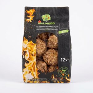Sac d’allume-feu écologiques Walwoo 12 pièces