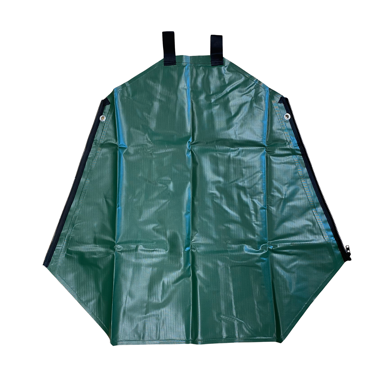Sac de jardin pliable en bâche verte