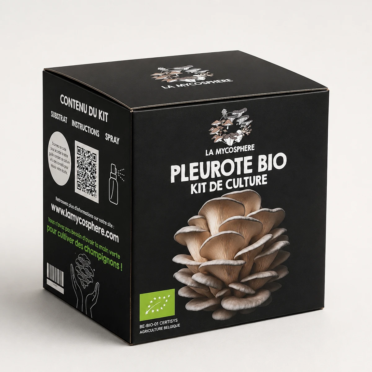 Kit de culture bio de pleurotes La Mycosphère